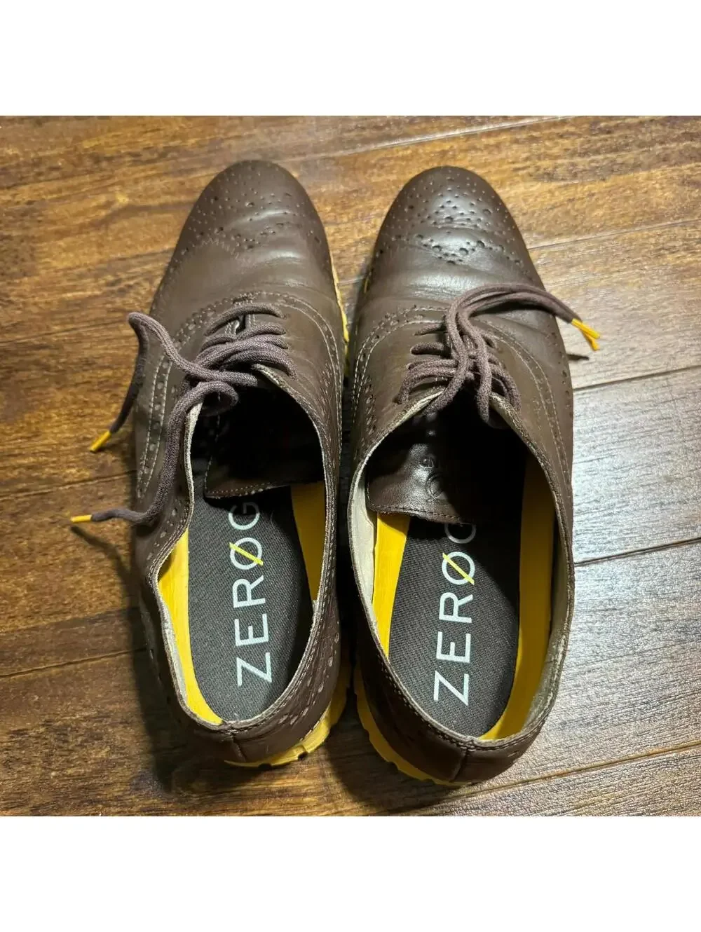 Cole Haan Zerogrand Wingtip Oxford C31168 (Bracken/Golden Rod) US Size 9.5